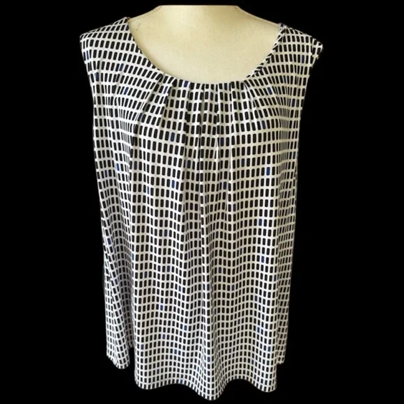 Calvin Klein NWT ladies crewneck slip over 3X blouse, perfect condition - Picture 2 of 16